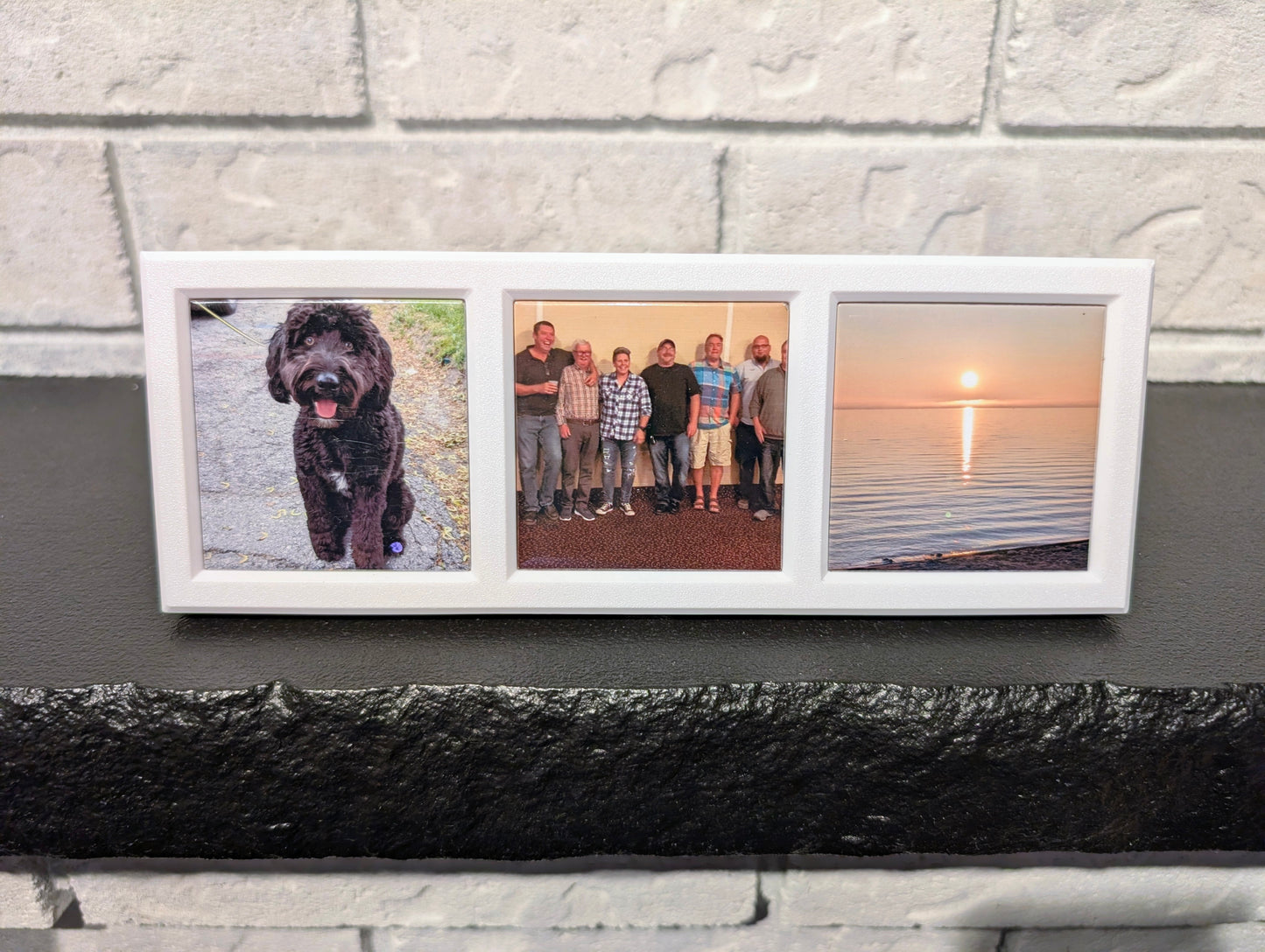 Medium Frame (includes 3 square photos)