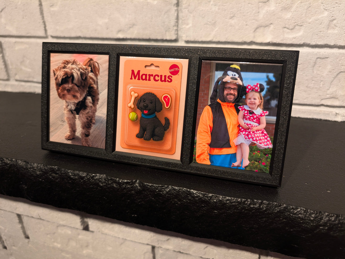 Medium Rectangular Frame (includes 3 rectangle photos)