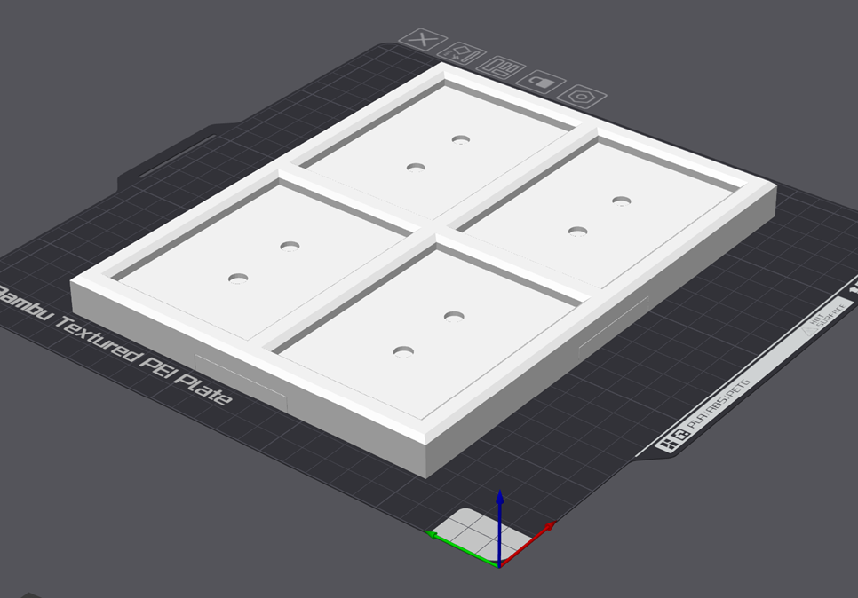 STL files for 3.5"x2.5" Rectangle Frame Collection