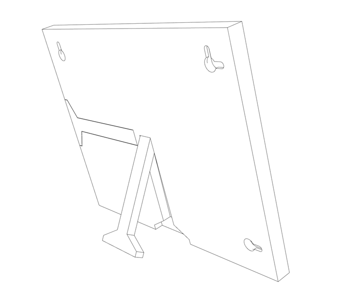 STL files for 3.5"x2.5" Rectangle Frame Collection